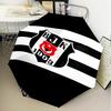Besiktas Crest Legacy 1903 Umbrella Folding umbrella, automatic umbrella 8-Frame for Travel, camping Use Gift for Halloween Christmas