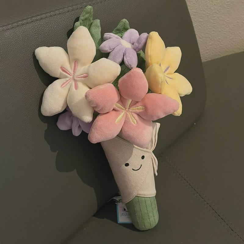 

Новая забавная плюшевая кукла-роза - букет для рук - Рождественский подарок