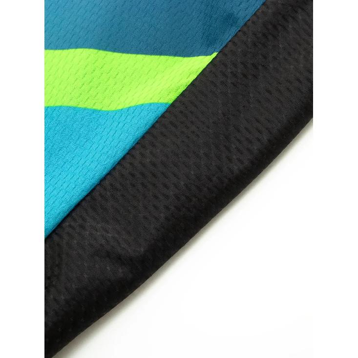 Men'S Cycling Jersey - High-Elasticity Knit Fabric with Reflective Back Design, Breathable Moisture-Wicking Fabric for Road & Mountain Biking,