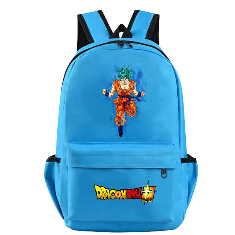 Anime Dragon Ball Printed Boy Girl Schoolbag Student Boy Girl Schoolbag Document Bag Children Teenager Breathable Bagpack Waterproof School Bag