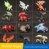 Cross-Border Fantasy Mythical Creatures Set: Dinosaur, Ice Dragon, Fire Eagle, Magma Dragon, Wolf Dragon - Decorative Models