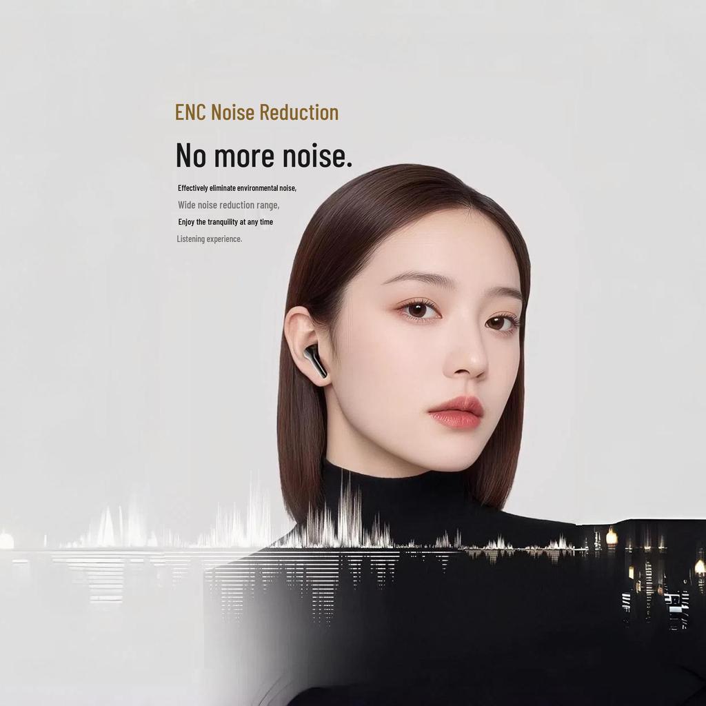 2025 AI Translation Bluetooth Earphones with Color Screen, Built-in App, Long Battery Life, Type-C In-Ear Wireless.