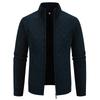 2025 Autumn and Winter New Men's Fashionable Casual Stand-up Collar Sweater Coat Jacket