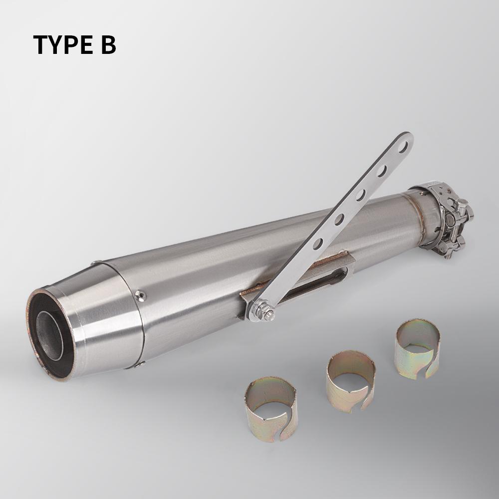 

Motorcycle exhaust escape muffler Retro exhaust pipe x4 muffler 38mm 40mm 42mm 45mm Type B
