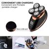 Electric Shaver Mens Hair Clipper 5 In 1 Waterproof Shaving Machines USB Charger