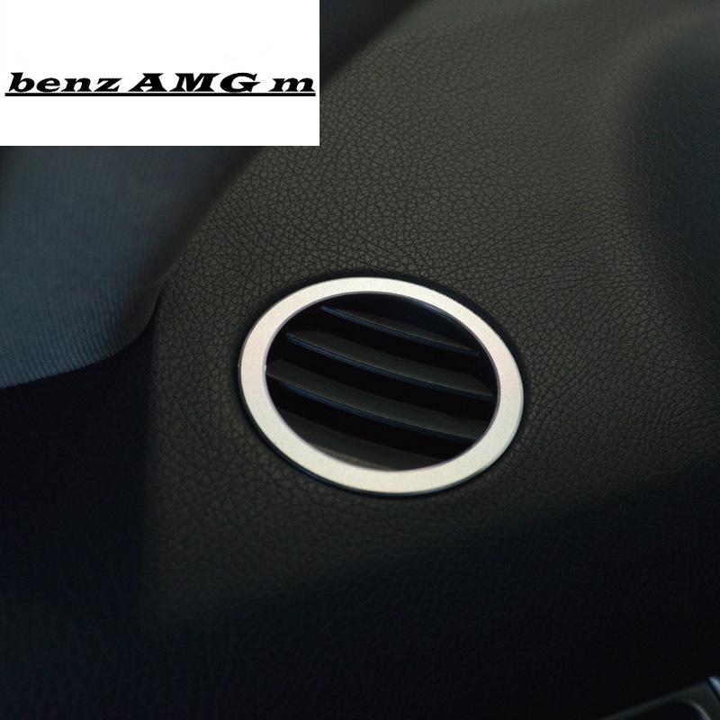 

Стайлинг автомобиля Dashborad Кондиционер Розетка Decortion наклейка Накладка для Mercedes Benz ML W166 GL X166 B class