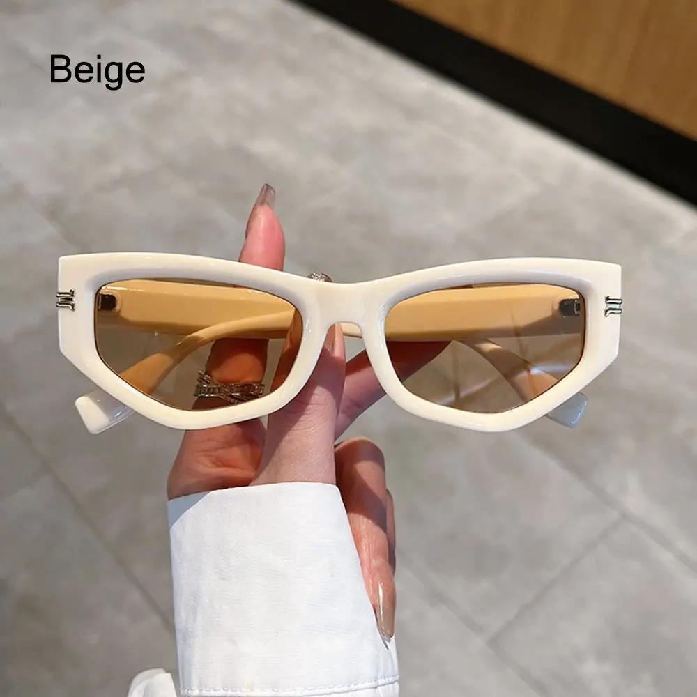 Cat Eye Vintage Sunglasses for Women Retro Fashion Cat Eye Sun Glasses Anti-UV Travel Fishing Eyewear  Mujer