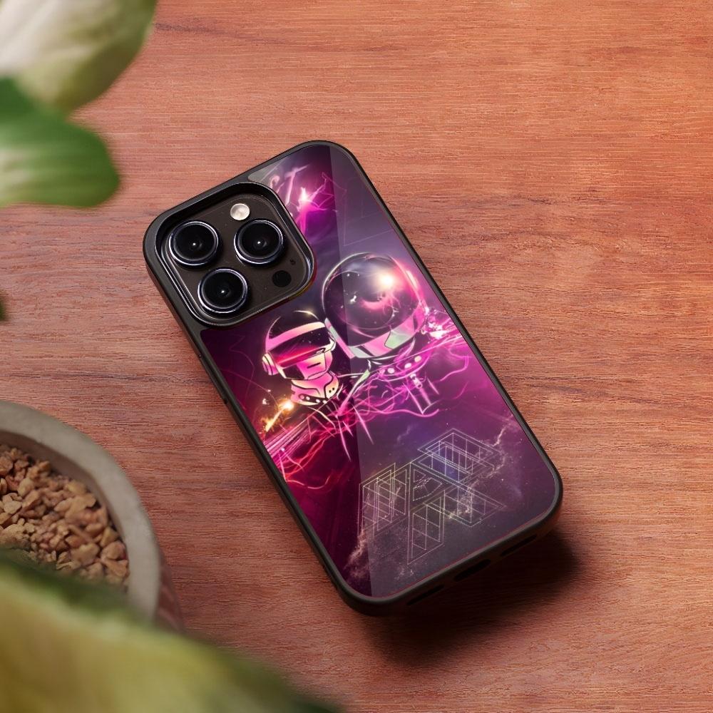 Daft Punk Phone Case for Iphone 16 15 14 13 Pro Max 12 11 Mini 7 8 Plus Se Xr X Xs Fundas Shell PC+TPU Cover