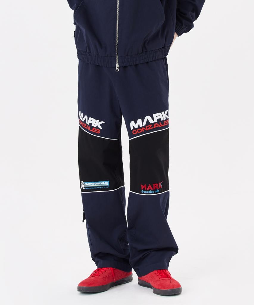MARK GONZALES Racing Track Pants - Navy
