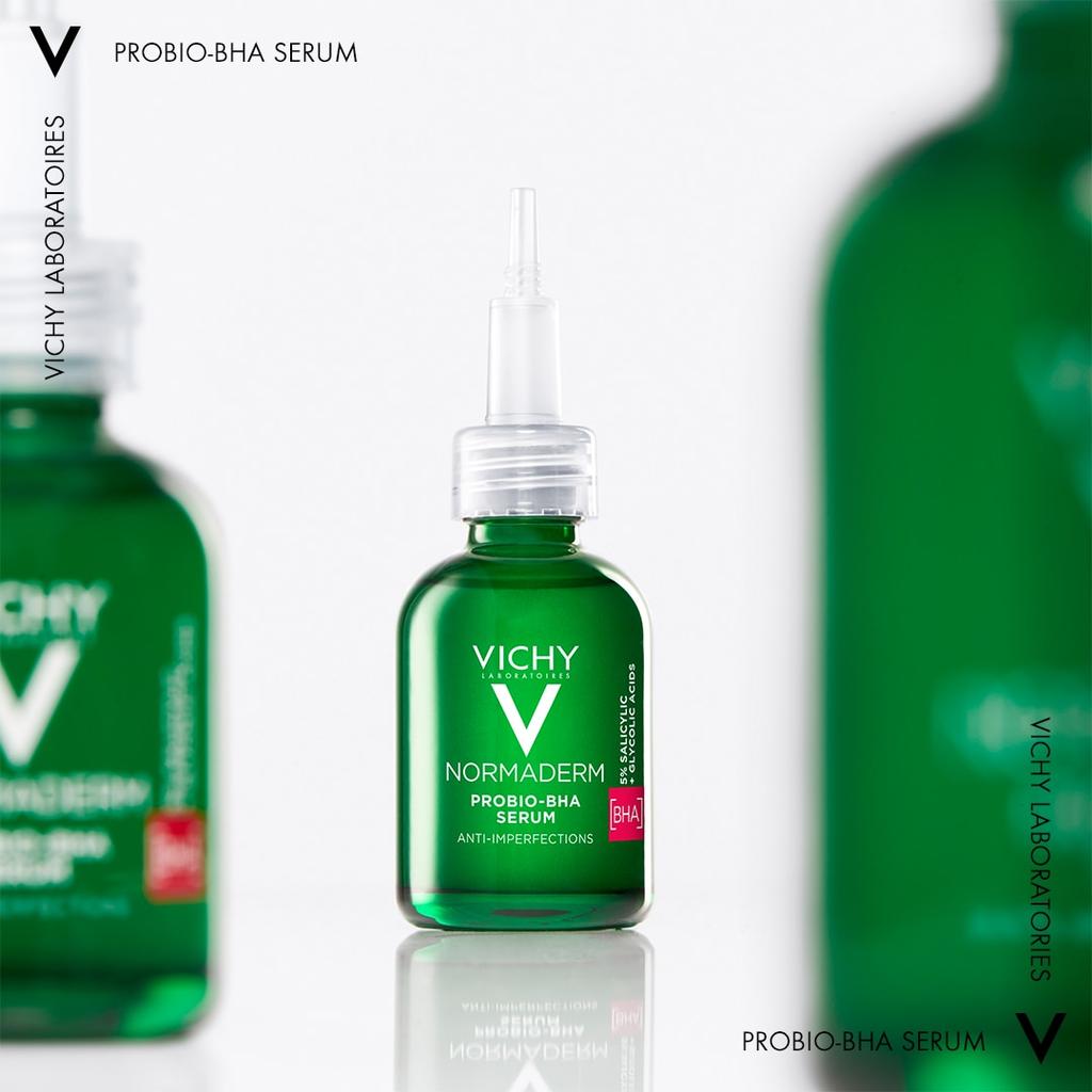 Vichy Normaderm Probio-BHA Anti-Imperfection Serum 30ml for Oily & Acne-Prone Skin, Oil Control, Blemish Treatment, Pore Refining