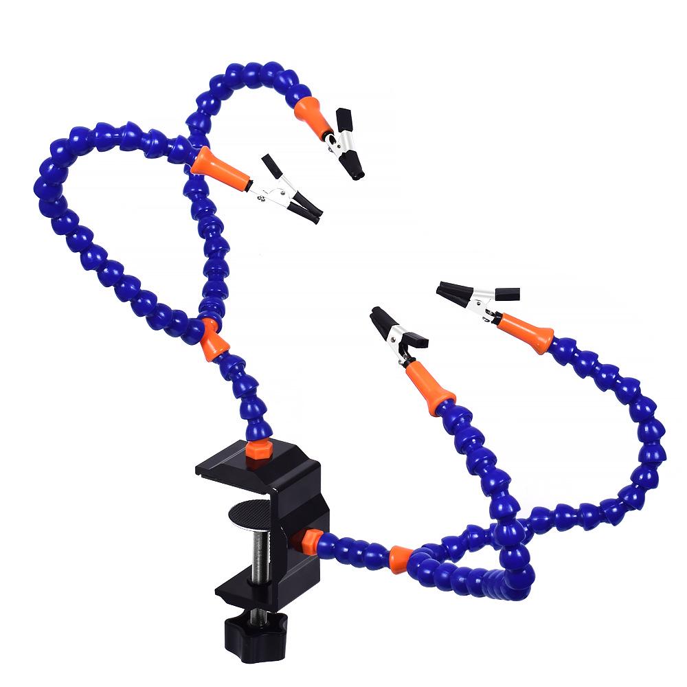 Cross-border Four-Claw Soldering Station: Multifunctional Hose Base for Model Airplane Repair