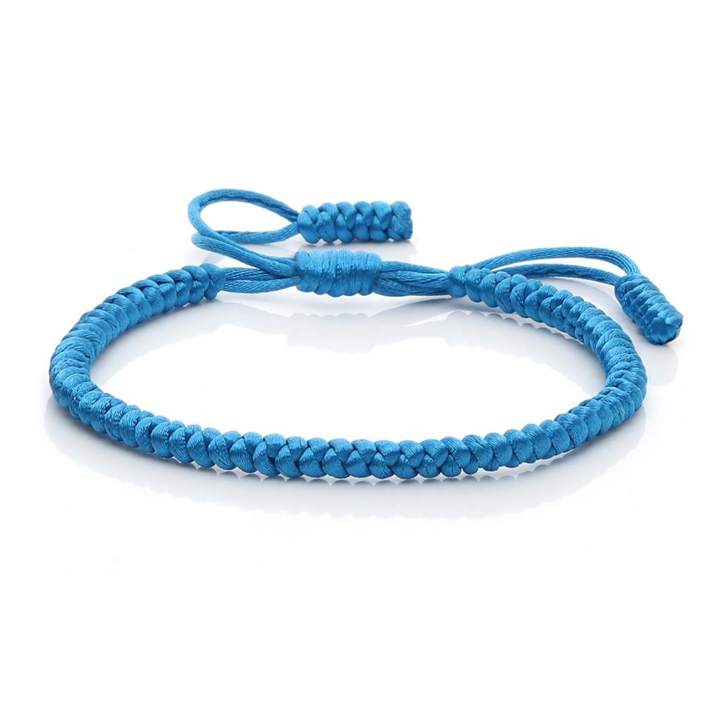Multicolor Rope Lucky knots Bracelets Women Men Charm Woven Handmade Bangles Braided Adjustable Size Buddhism Jewelry Pulseras