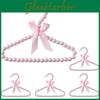 Anna Princess Dress Hangers Set With Pearl Accents For Childs Wardrobe Storage