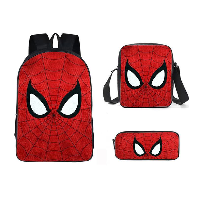 Backpack Piece Three Set Waterresistant Material Kids For