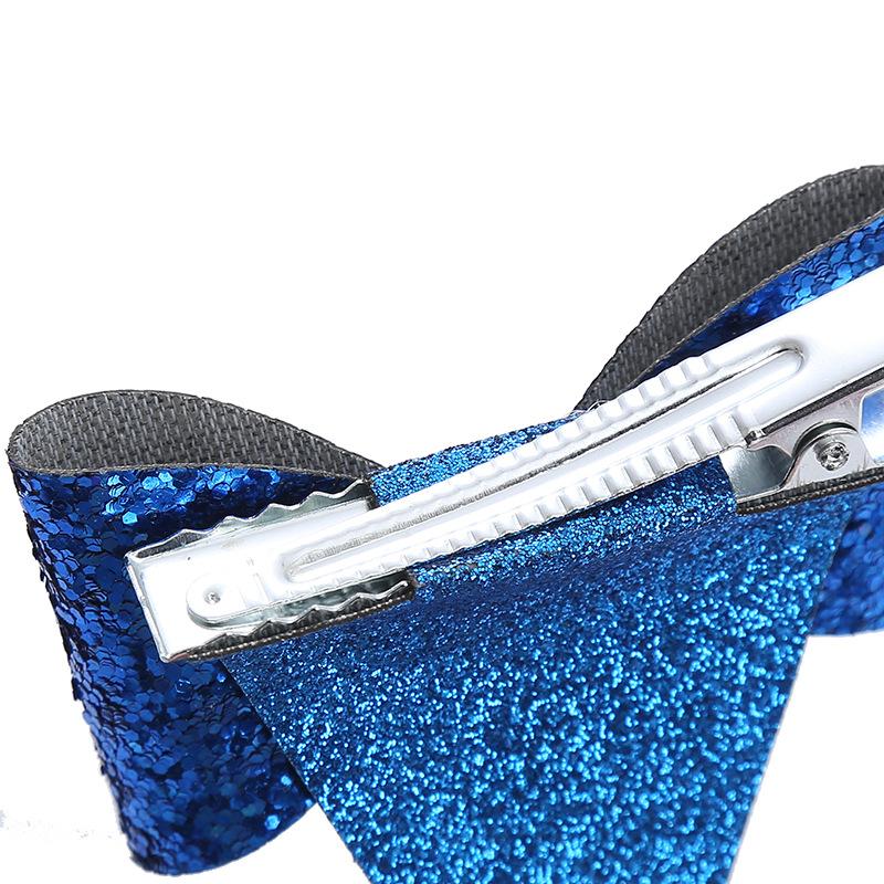 1 Pair children hairpin new beautiful shiny cat ear bow festival princess party headwear girls children hair accessories