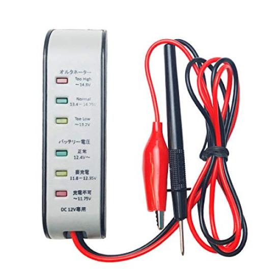 Voltage Measuring Kun Voltage with Alternator Measurement (LED Tester) (12V Only)