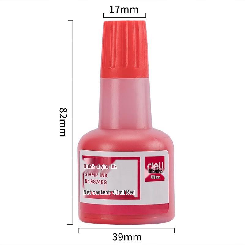 Deli Quick-Drying Stamp Ink