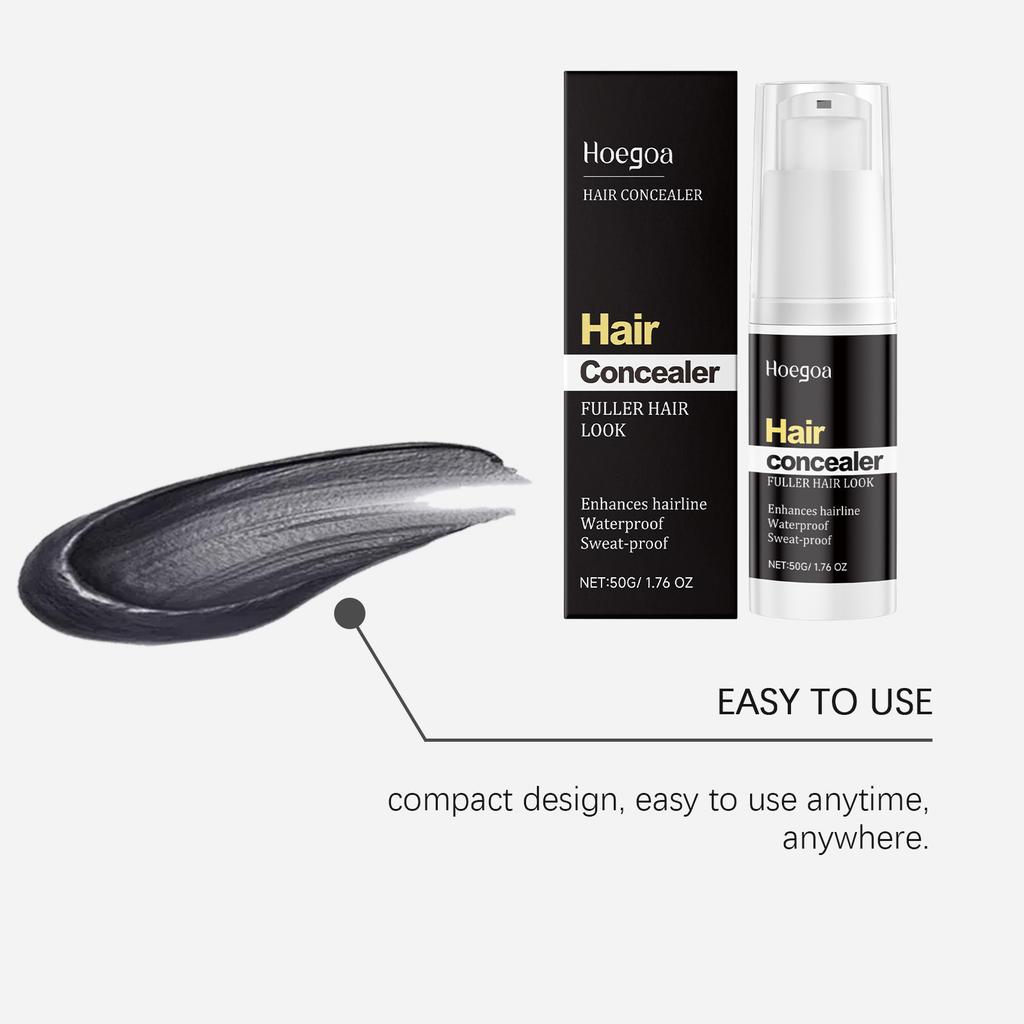HOEGOA hairline concealer, hair seam filler, forehead shadow, fluffy daily hair concealer