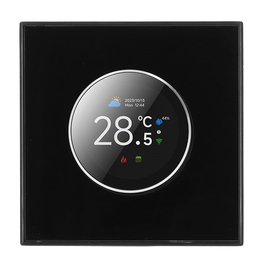 Smart Knob Thermostat Water Heating Digital Temp Voice Controller for Tuya WiFi 2 Way Rotating with