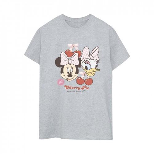 Disney Womens/Ladies Minnie Mouse & Daisy Boyfriend T-Shirt