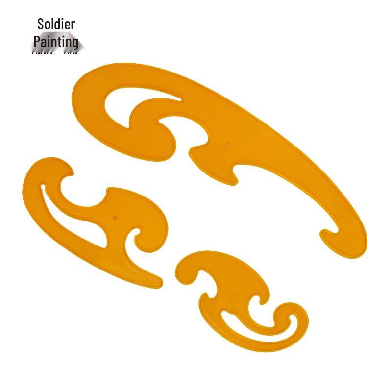 French Curve Ruler Set