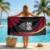 Asciugamano da Spiaggia Calcio VfB Stuttgart Morbida Microfibra Asciugamano Estivo Asciugatura Rapida Assorbente per Spiaggia Piscina Viaggio
