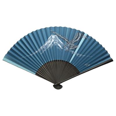 Folding Featuring Mount a and an Made In Paper Traditional Japanese Crafted with Expert Perfect for Personal Use or As a X When Kyoto-style Fan, Fuji,