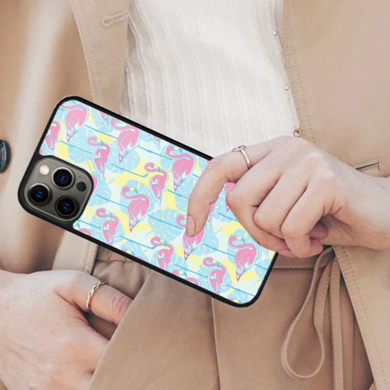 Flamingo Magnetic Phone Case For APPLE iPhone 17 Air 16 14 13 12 Pro Max 15 Plus Wireless Charge With MagSafe Cover