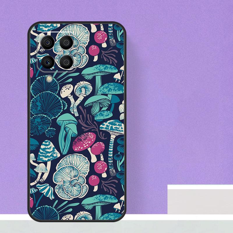 Psychedelic Mushrooms Florals Case For Samsung Galaxy M21 M31 M15 M55 M56 M36 M16 M06 M13 M33 M53 M12 M32 M52 M14 M34 M54