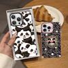 Ver Aesthetic Panda Cute For IPhone 13 14 15 16 17 Pro Max 11 12 Plus 17 Air Phone Case Color Matte Cover