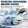 RAYHONG De-icing Agent for Car Windshield and Rearview Mirror, Quick Frost and Mist Removal, Melt Snow and Ice Agent 100ml