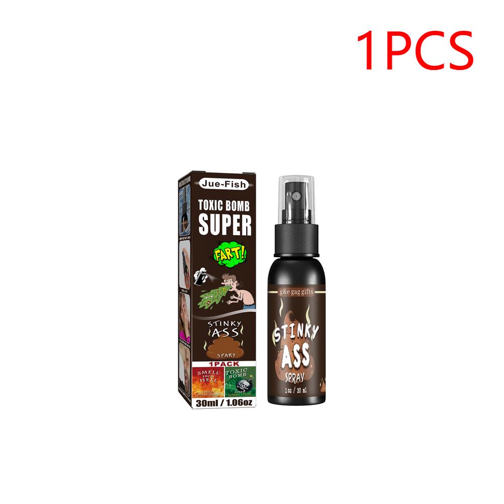 30ml Kacke Spray Kreative Flüssige Furz Gag Streich Witz Spray Lustiges Halloween Spielzeug Stinkbomben Extra Stark Riechendes Stinkendes Gas Spray