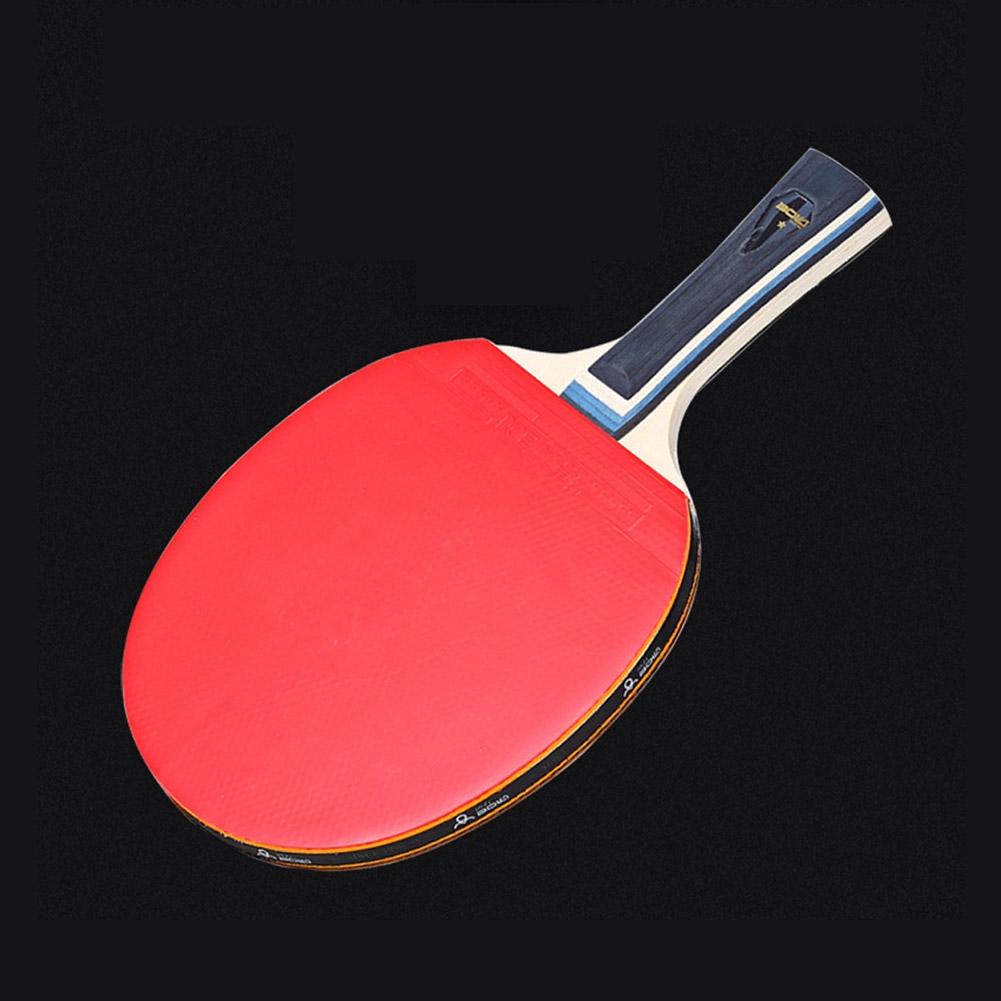 Tischtennisschläger Schläger Langer Griff Ein-Stern Belag mit Noppen innen Starker Spin