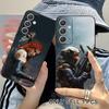 Game Delta Force Matte TPU Mobile Phone Case for Samsung Galaxy S26 S25 S24 S23 S22 S21 S20 Note20 Plus FE Ultra Colorful Cover