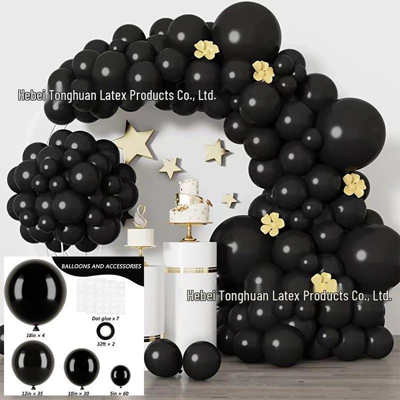 Conjunto de Balões Macarons Matte e Metálicos para Decorações de Festa de Aniversário Multicena