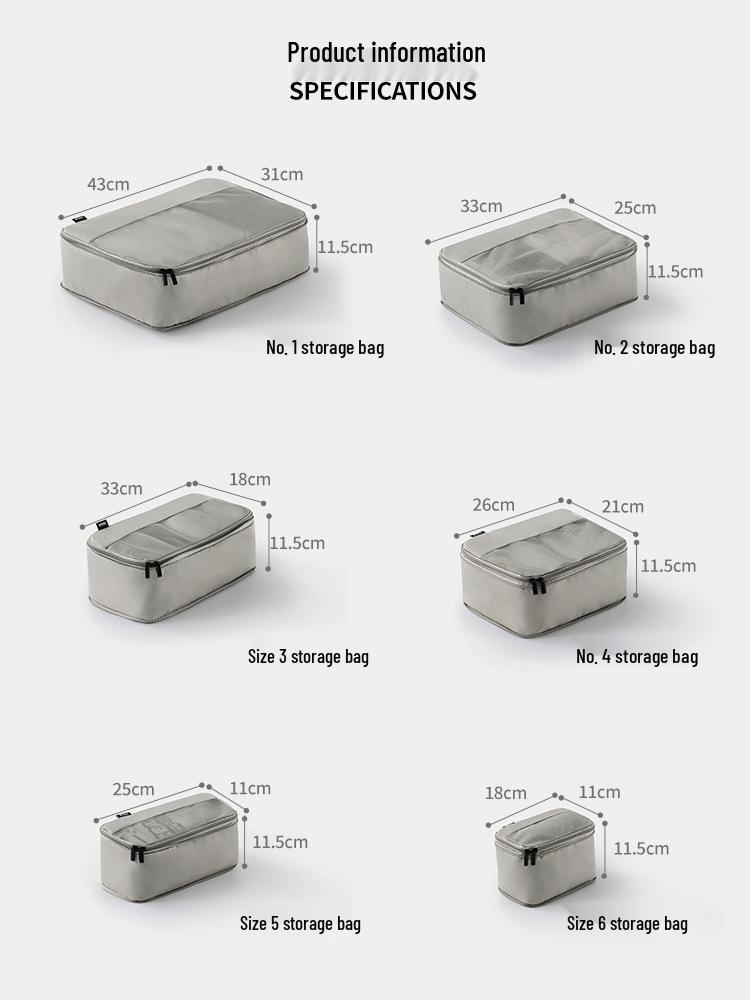 Portable Travel Storage Bag for Shoes, Underwear & Clothes