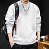 Herren Hoodie im amerikanischen Stil, schwere Qualität, Rundhalsausschnitt - Herbst/Winter, Lockerer Schnitt, Große Größen, High-Street-Trend