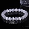 Jingde Jewelry Natural Gypsum Cat's Eye White Bead Bracelet