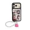 High-End Anime Pink Tomie Kawakami iPhone Case for 17 Pro Max / 16 / 15 / 14