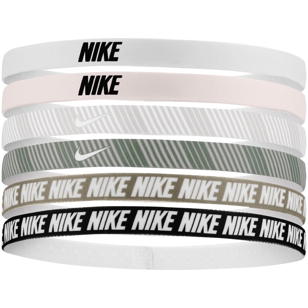 

Nike Flex Classic Printed Headband in Light Soft 6-Pack Pink/Light Army/White (BN2006-671)