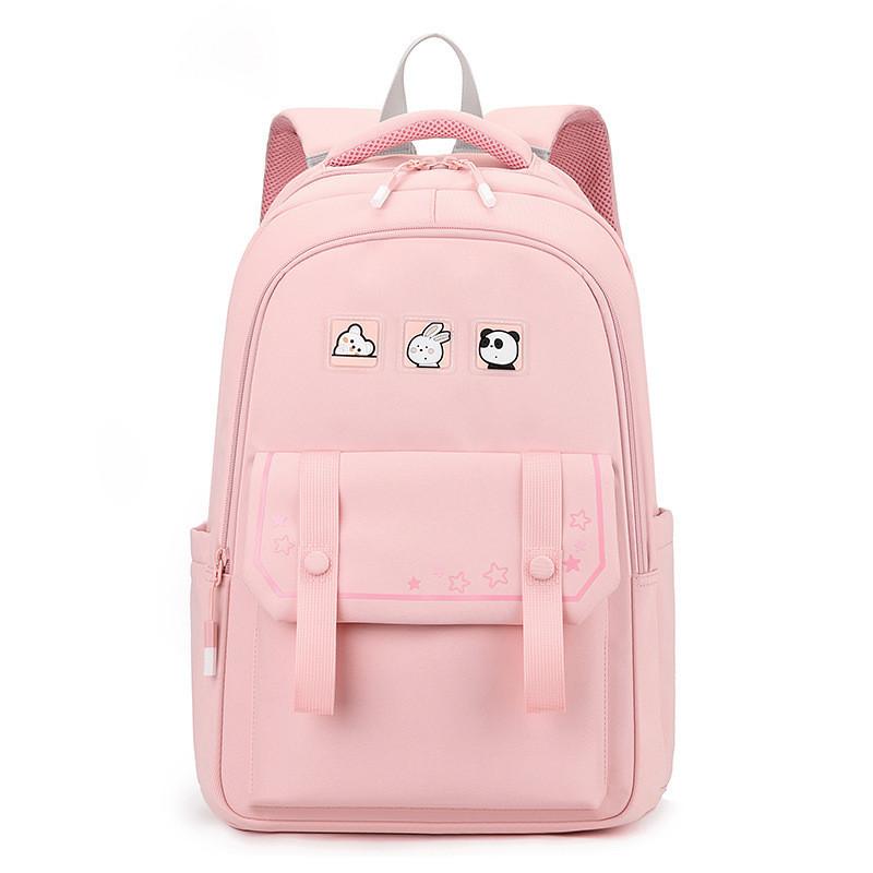 Fashionable Primary School Backpack For 2-6 Grade Students Cute Double Shoulder Bag Wholesale