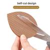 Non-slip Thickened Sneakers Leather Shoes with Wear-resistant Repair Sole Accessories Heel Wear Stripes Semi-circular Partial Sticker