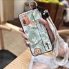 Silicone Anti-dust Phone Case For HTC Desire 20 Plus/D20+ Cute Protective Wrist Strap Ring Back Cover Shockproof Lanyard