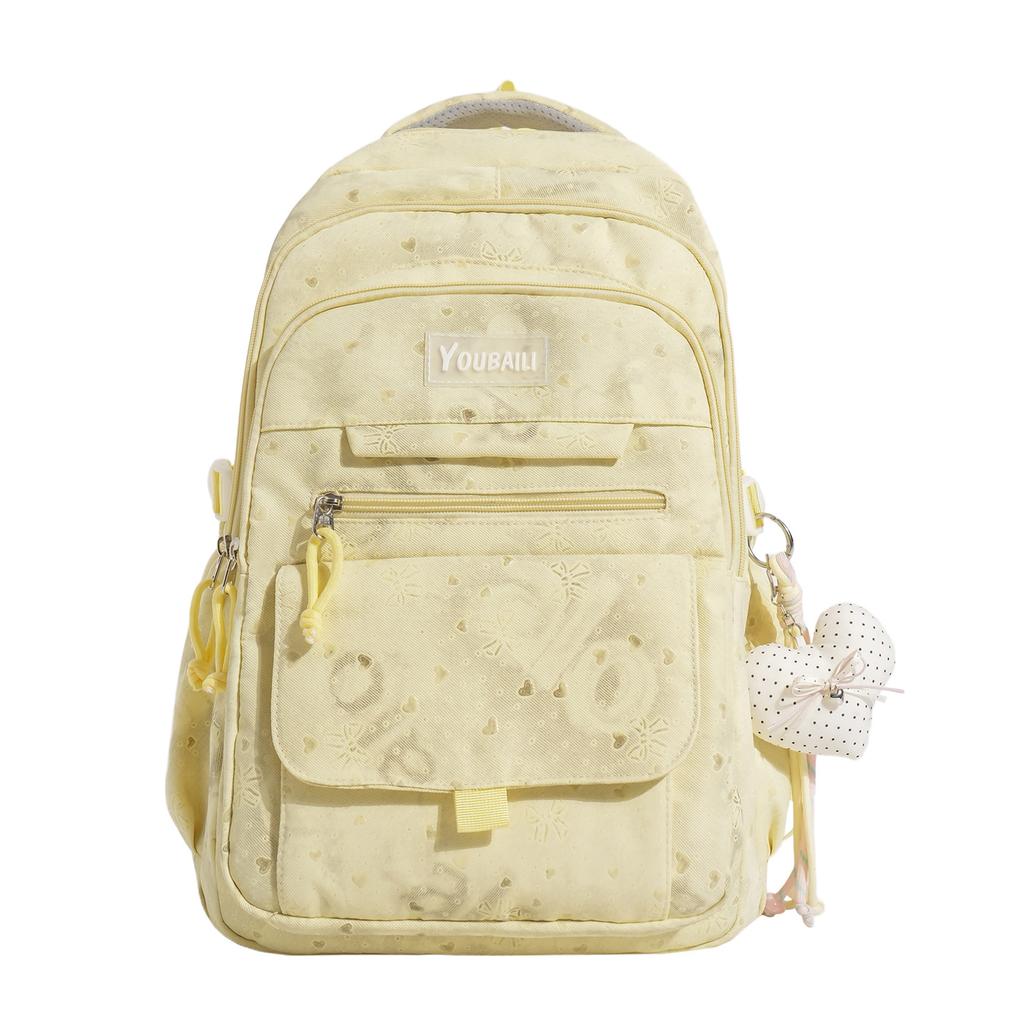 Schoolbag wholesale junior high school students large capacity 1011 new backpack female students high value backpack leisure commuter schoolbag