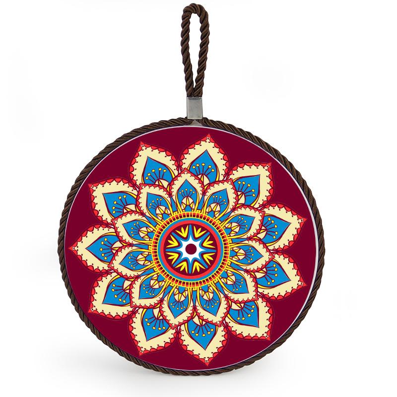 New Chinese Style Daily Dining Placemat Coaster Casserole Bowl Tableware Mat for Kitchen