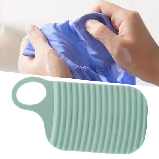 Waschbrett, rutschfest, schnelle Dekontamination, verdicktes tragbares Mini-Waschbrett aus Silikon, Reinigungsprodukte, Wäschezubehör