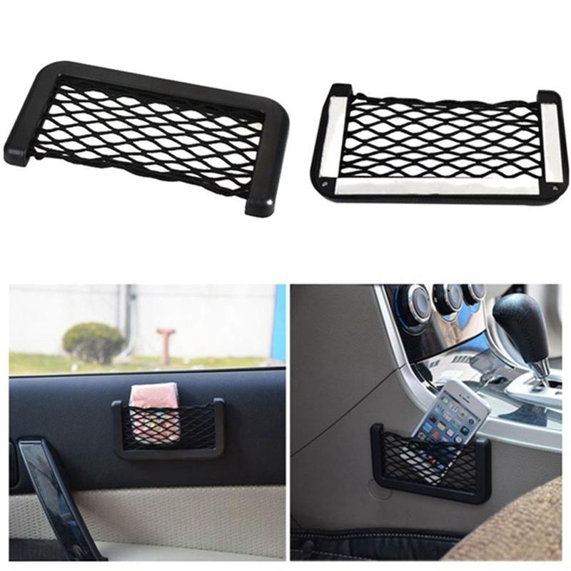 Car Net Bag Phone Holder Storage Pocket for Chevrolet Spark Cruze Orlando Aveo Onix Volt