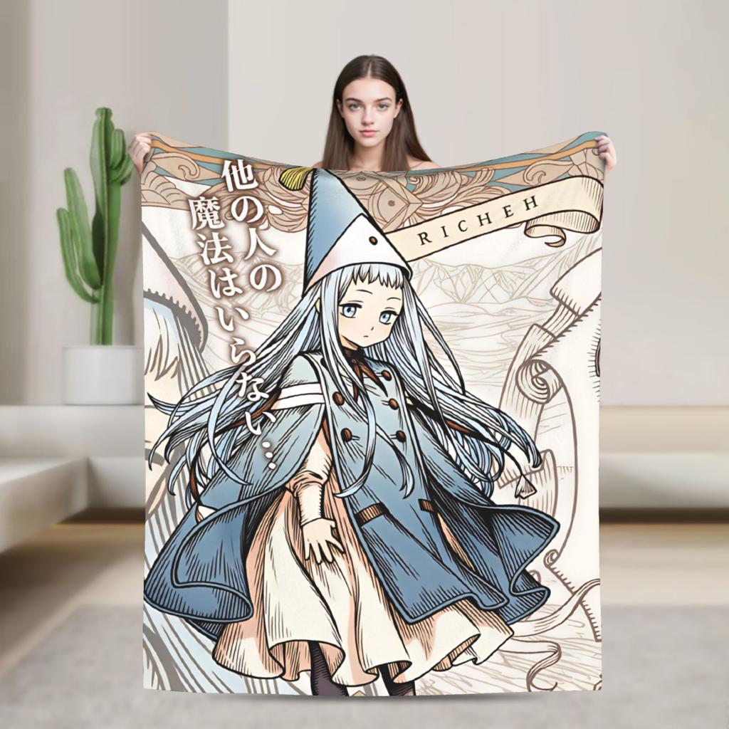 Witch Hat Atelier Blanket Decorative Flannel Bedding Throws For Couch Chair Warm Custom DIY Quality Bedspread Gift Idea