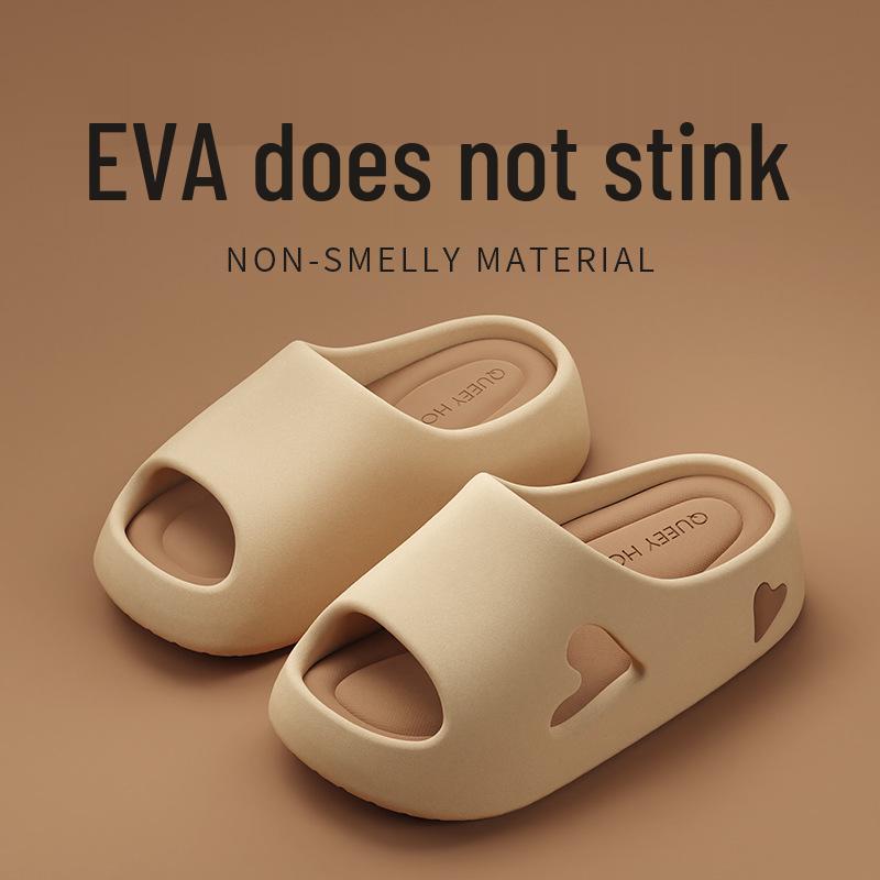 

Женские тапочки-эмодзи какашки - Нескользящие, Толстая подошва, Домашние/уличные EVA-сандалии на лето 39-40 кофейный