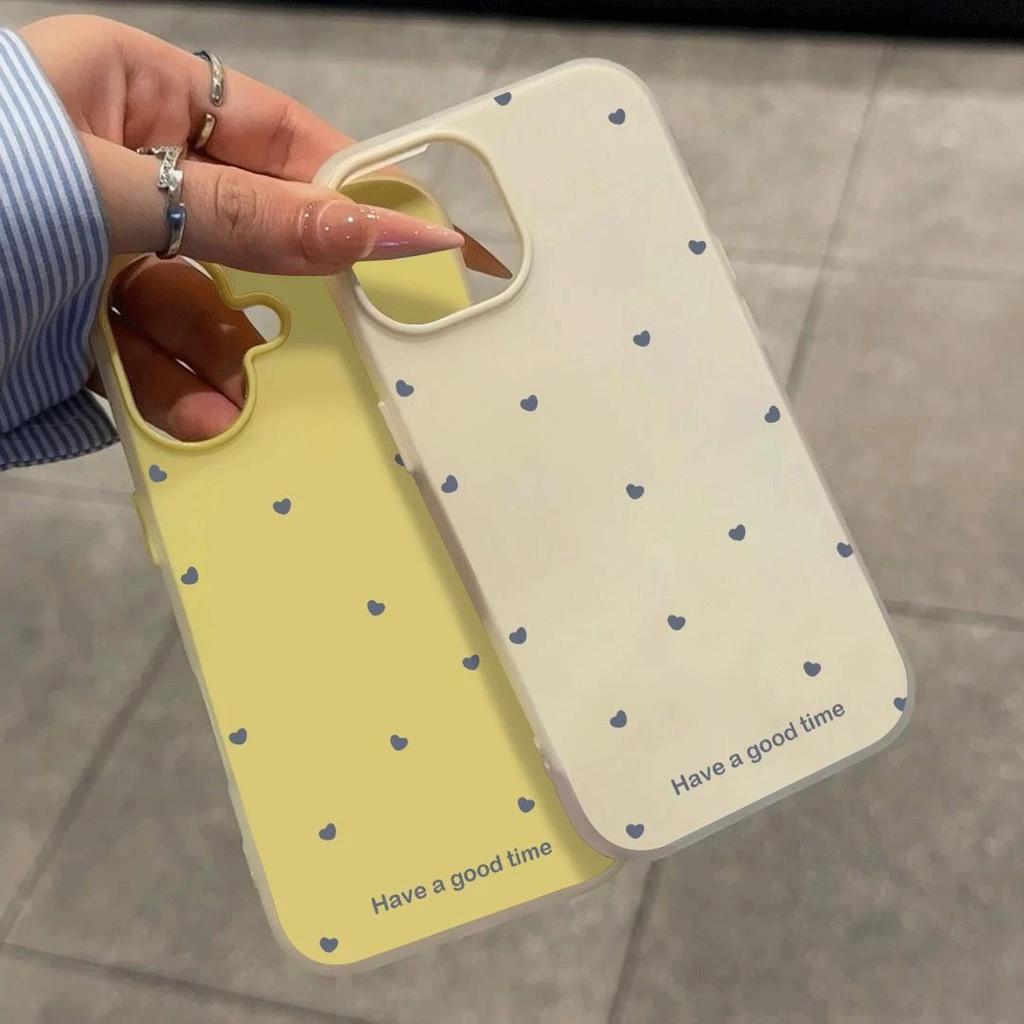 Simple niche love is suitable for iPhone16/17 mobile phone case Apple 15 two-in-one jelly 14/13 women 12 sets
